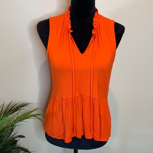 J CREW ruffled peplum knit top - Picture 1 of 9